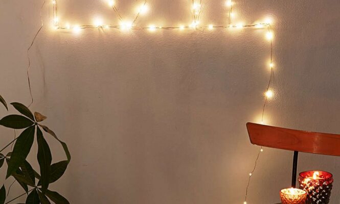 create words with lights for your bedroom