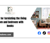 Ideas for furnishing the living room and bedroom with books