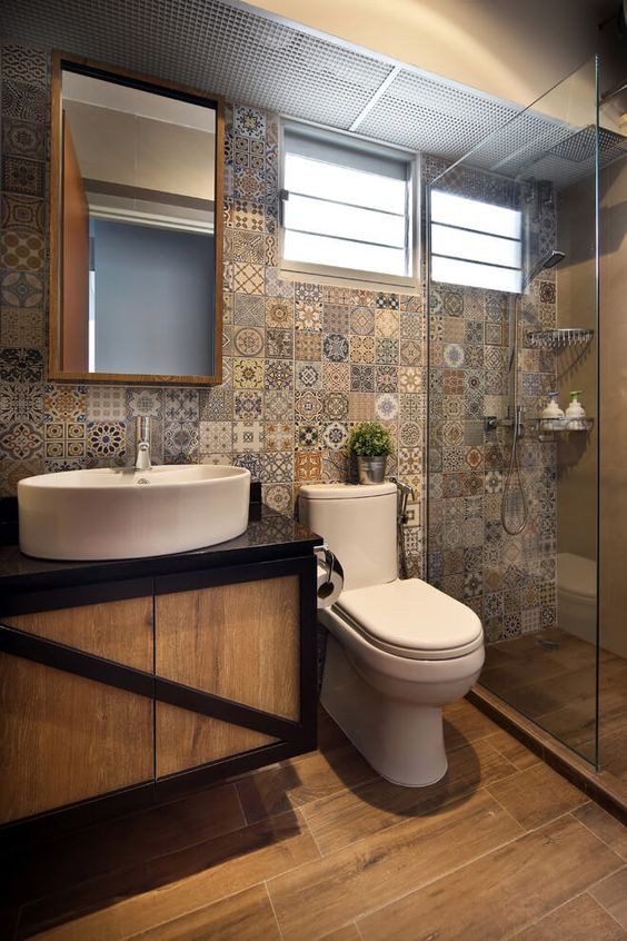 Small bathroom colors 2019 with fun notes