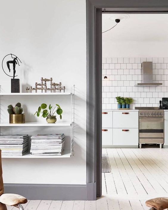Paint the window and door frames