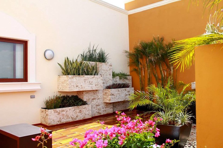Potted gardens and more..., EcoEntorno Urban Landscaping EcoEntorno Urban Landscaping Modern style gardens