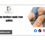 Garden furniture made from pallets