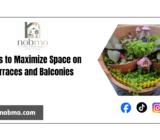 Ideas for taking advantage of the space offered by terraces and balconies