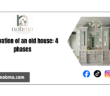 Renovation of an old house: 4 phases