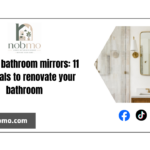 Modern bathroom mirrors: 11 proposals to renovate your bathroom