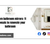 Modern bathroom mirrors: 11 proposals to renovate your bathroom