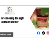 Tips for choosing the right outdoor shower