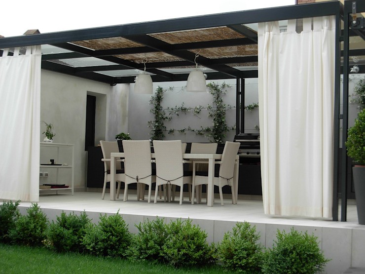 Private garden, Interior and design projects Interior and design projects Modern style gardens