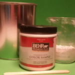 How to make chalk paint at home step by step