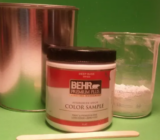 How to make chalk paint at home step by step