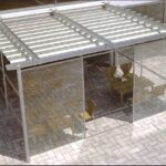 Pergolas in Barcelona by Toldos Clot, TOLDOS CLOT, SL TOLDOS CLOT, SL Modern style gardens Aluminium/White zinc Pergolas, canopies and greenhouses