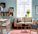 Ideas for furnishing the living room and bedroom with books