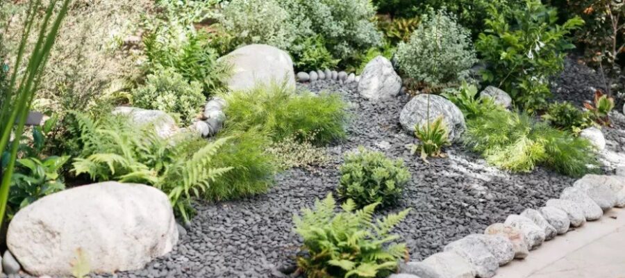 How to make a small rock garden
