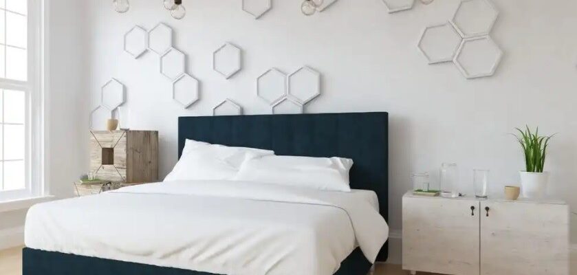 Nordic style kids bedroom with industrial elements