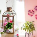 Two DIY decorative flowers